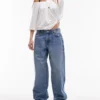 Topshop Low Waist Relaxed Fit Jeans