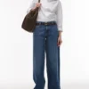 Topshop Low Waist Relaxed Fit Jeans