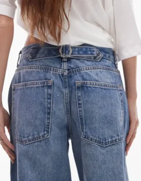 Topshop Low Waist Relaxed Fit Jeans