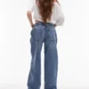 Topshop Low Waist Relaxed Fit Jeans