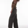 Topshop Low Waist Wide Leg Fit Jeans