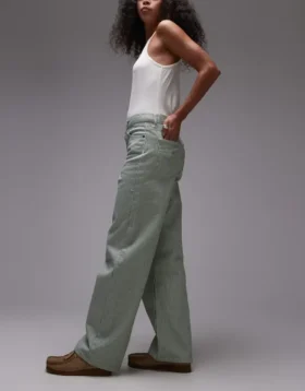 Topshop Mid Waist Loose Fit Jeans