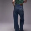 Topshop Mid Waist Loose Fit Jeans