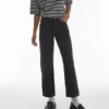 Topshop Mid Waist Straight Fit Jeans