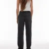 Topshop Mid Waist Straight Fit Jeans