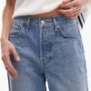 Topshop Mid Waist Straight Fit Jeans