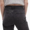 Topshop Mid Waist Straight Fit Jeans