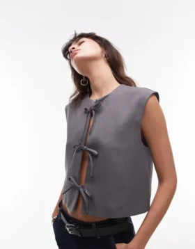 Topshop Tailored Waistcoat