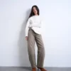 Tsbarrel High Waist Barrel Fit Jeans