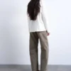 Tsbarrel High Waist Barrel Fit Jeans