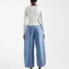 Tsbella High Rise Barrel Fit Jeans