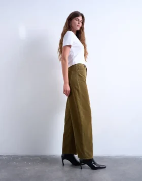 Tsbriana Super Low Waist Wide Leg Fit Jeans