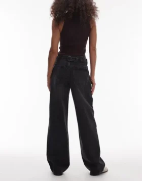 Tscinch Low Rise Wide Leg Fit Jeans