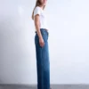 Tscinch Low Rise Wide Leg Fit Jeans