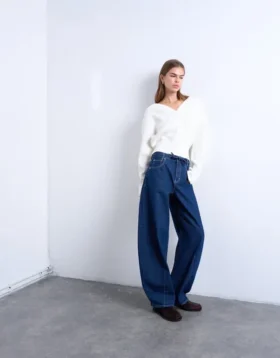 Tselodie Barrel Fit Jeans