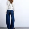 Tselodie Barrel Fit Jeans