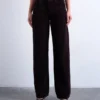 Tsember Low Rise Wide Leg Fit Jeans
