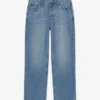 Tsember Low Rise Wide Leg Fit Jeans