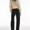 Tsember Low Rise Wide Leg Fit Jeans