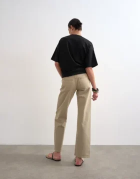 Tsember Low Rise Wide Leg Fit Jeans