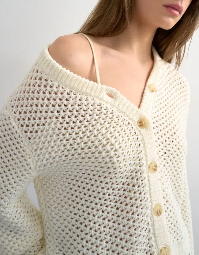 Tsemelie Knit Cardigan Tsemelie Knit Cardigan