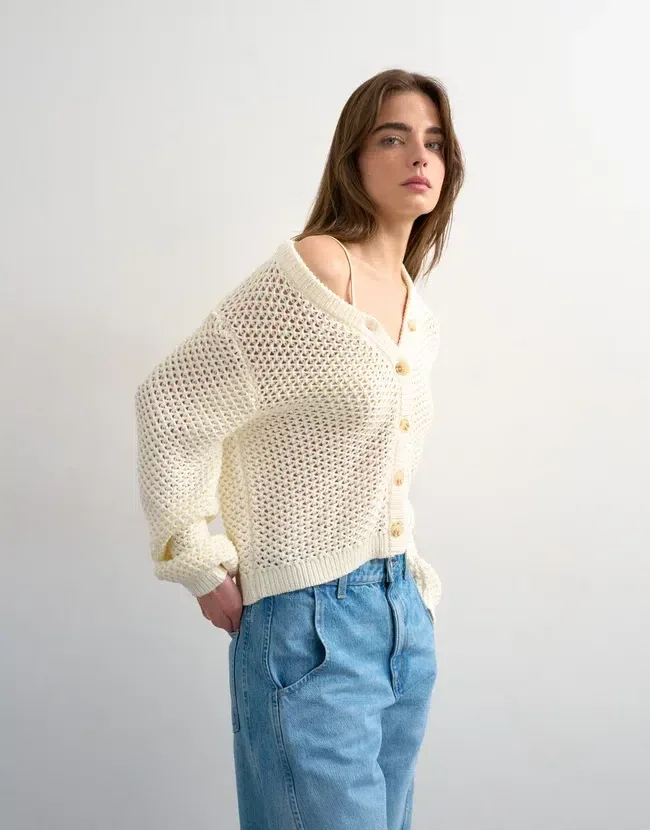 Tsemelie Knit Cardigan Tsemelie Knit Cardigan