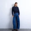 Tsemma High Rise Barrel Fit Jeans