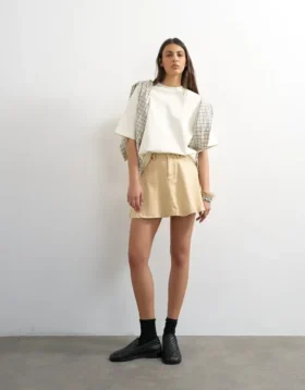 Tshanna High Rise Mini Skirt