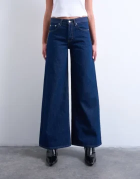 Tshorizon Mid Rise Wide Leg Fit Jeans