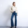 Tsjamie High Rise Flared Fit Jeans Tsjamie High Rise Flared Fit Jeans