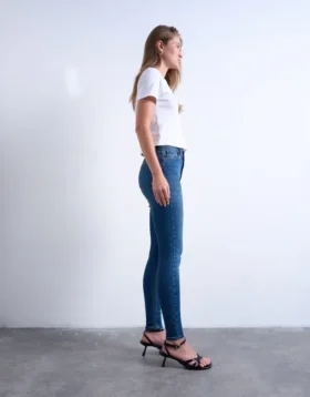 Tsjamie High Rise Skinny Fit Jeans