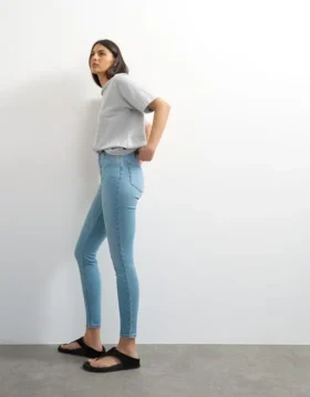 Tsjamie High Rise Skinny Fit Jeans