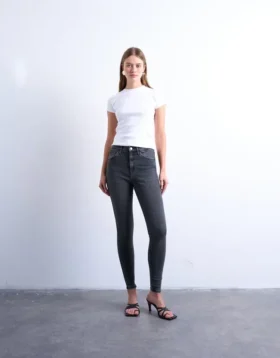 Tsjamie High Rise Skinny Fit Jeans