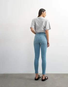 Tsjamie High Rise Skinny Fit Jeans