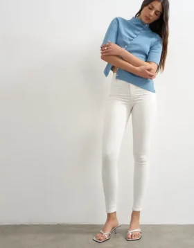 Tsjoni High Rise Skinny Fit Jeans