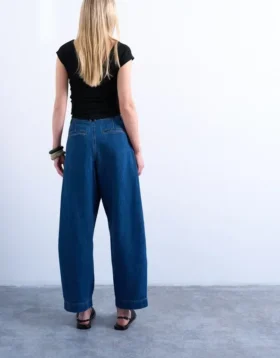 Tsmari High Rise Wide Leg Fit Jeans
