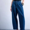 Tsmari High Rise Wide Leg Fit Jeans