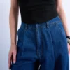 Tsmari High Rise Wide Leg Fit Jeans