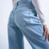 Tsmarie Mid Rise Flared Fit Jeans