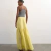 Tsmarya High Rise Long Skirt