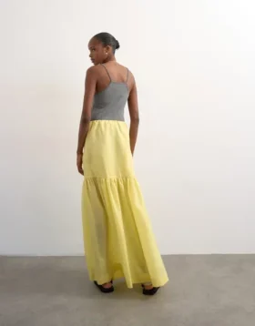 Tsmarya High Rise Long Skirt