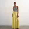 Tsmarya High Rise Long Skirt