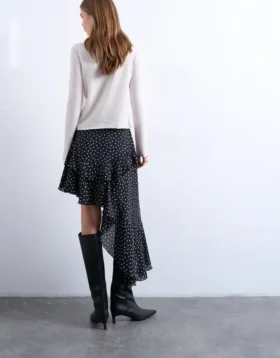Tsminna High Rise Midi Skirt