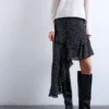Tsminna High Rise Midi Skirt
