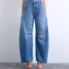 Tsnanna Barrel Fit Jeans
