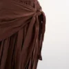 Tsnaya Mid Waist Long Skirt
