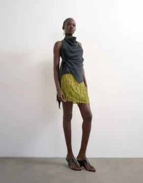 Tsrhea High Rise Mini Skirt