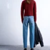 Tsrunway Mid Rise Straight Fit Jeans