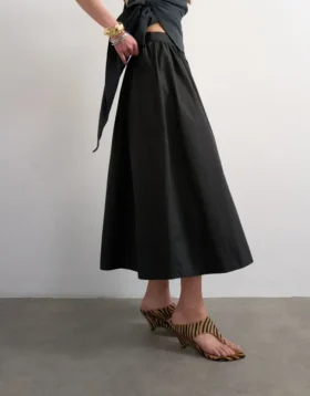 Tssally Low Waist Long Skirt