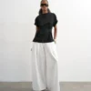 Tssusann High Rise Trousers